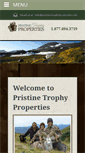Mobile Screenshot of pristinetrophyproperties.com